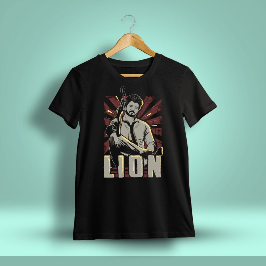 Lion - Thalapathy Vijay T-Shirt