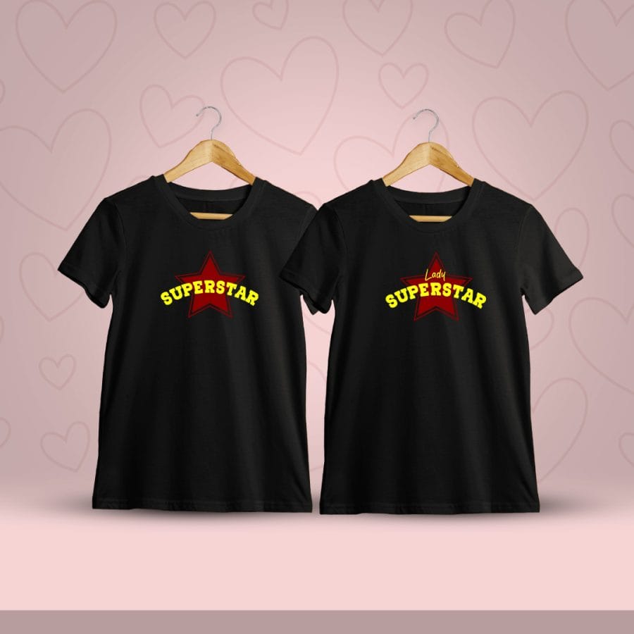 Superstar Couple T-Shirt